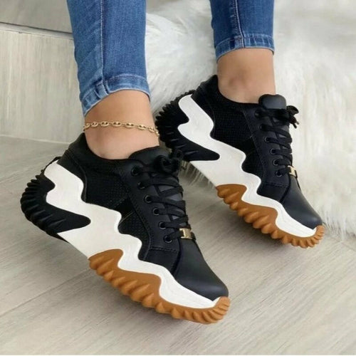 Breathable Vulcanized Casual Platform Sneakers