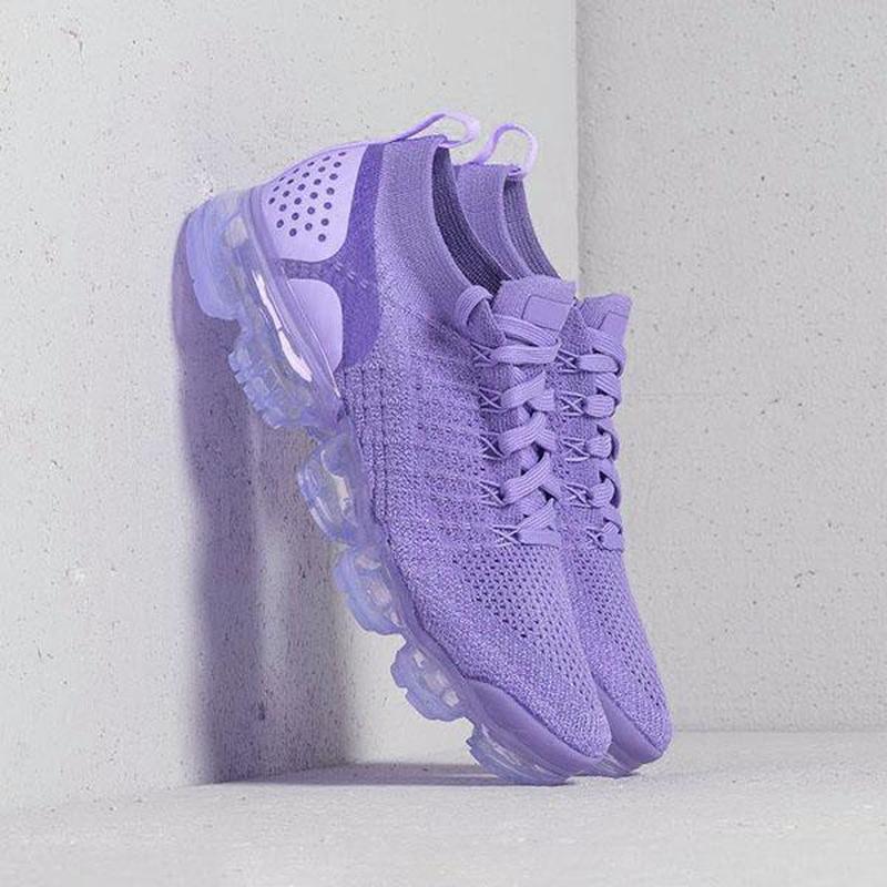 Purple Sneakers - Mesh Air-Cushion Flat