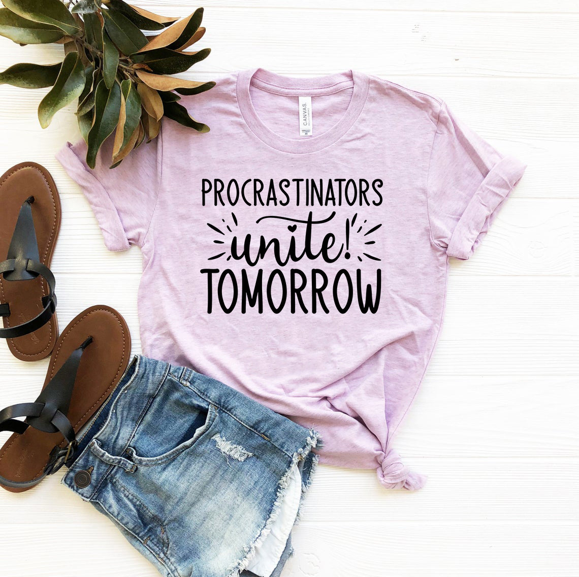 Procrastinators unite tomorrow shirt