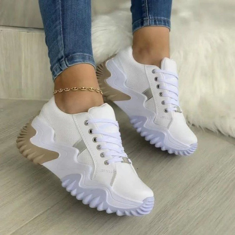 Breathable Vulcanized Casual Platform Sneakers